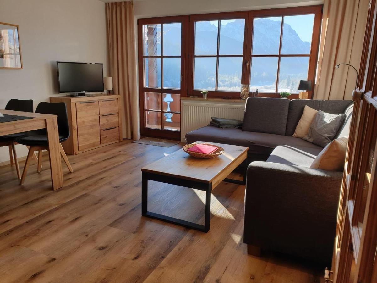 Haus Abendsonne Familie Druxes Appartement Krün Buitenkant foto