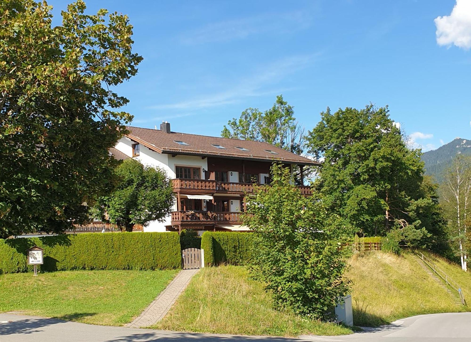 Haus Abendsonne Familie Druxes Appartement Krün Buitenkant foto